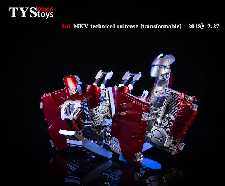 MK V Transformable Technical Suitcase 1/6 Scale Accessory - Click Image to Close