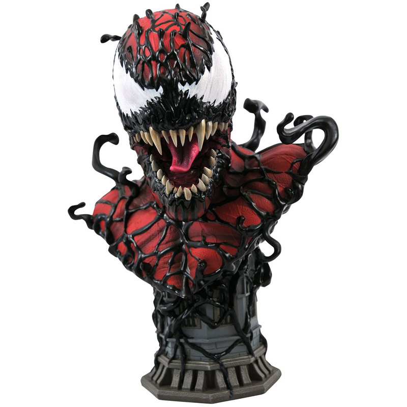 Marvel Comics Legends in 3D Carnage 1/2 Scale Bust - Click Image to Close