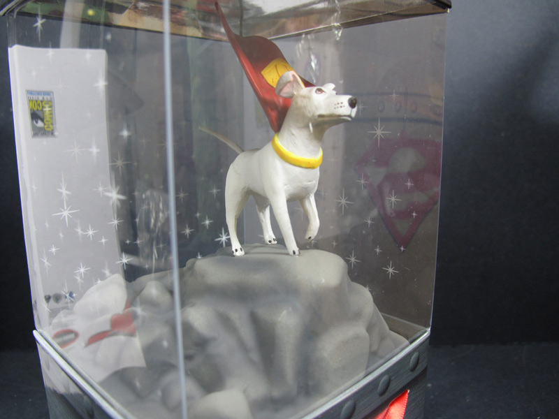 Superman Krypto the Superdog 3" Tall figure with Base SDCC 2015 Exclusive - Click Image to Close