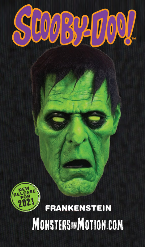 Scooby-Doo Frankenstein Latex Collector's Mask - Click Image to Close