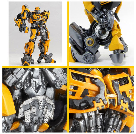 Transformers Bumble Bee Legacy of Revoltech Figure by Kaiyodo - Click Image to Close