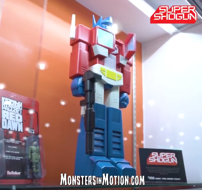 Transformers Optimus Prime Super Shogun Warriors Giant Retro Figure - Click Image to Close