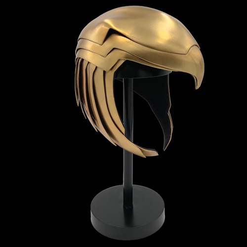 Wonder Woman 84 Golden Armor Helmet Limited Edition Prop Replica - Click Image to Close