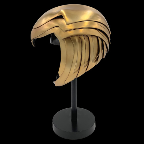 Wonder Woman 84 Golden Armor Helmet Limited Edition Prop Replica - Click Image to Close