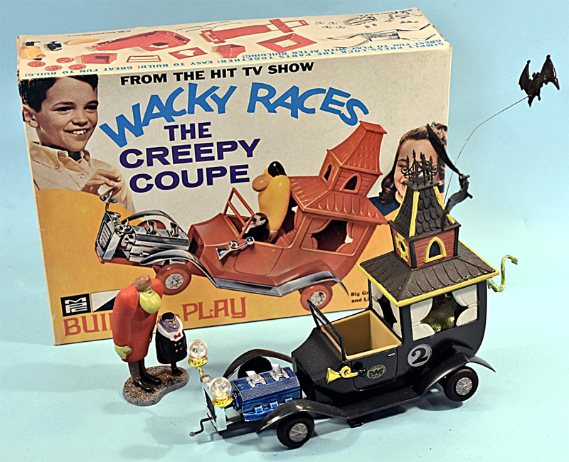 Wacky Races Creepy Coupe Car Model Kit MPC Re-Issue - Click Image to Close