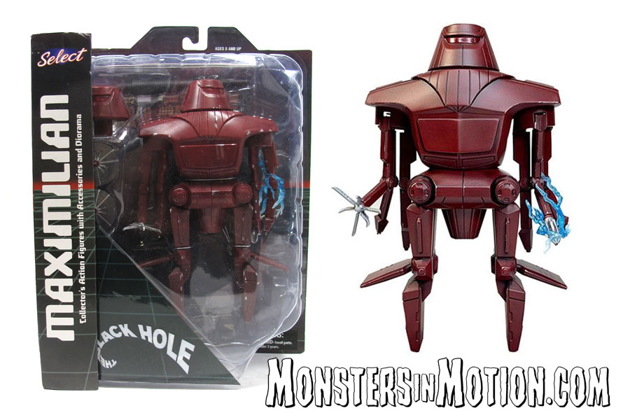 Black Hole Maximilian Action Figure Disney Classic Series - Click Image to Close