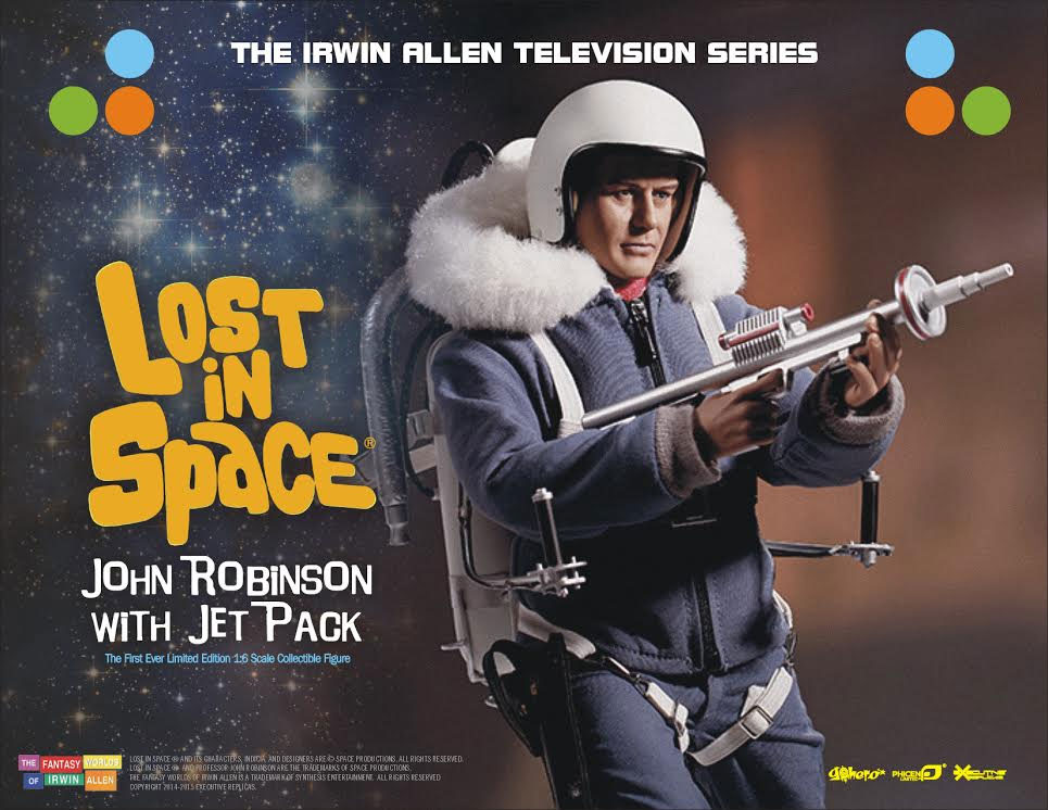 Lost In Space John Robinson with Jet Pack Guy Williams 1/6 Scale Figure LIMITED EDITION by Executive Replicas - Click Image to Close
