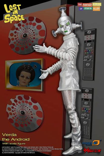 Lost In Space Verda The Android 1/6 Scale Figure LIMITED EDITION by Executive Replicas - Click Image to Close