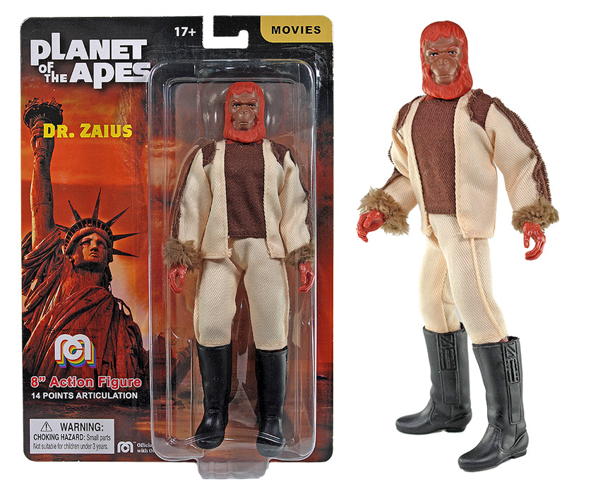 Planet of the Apes Dr. Zaius 8 Inch Mego Action Figure - Click Image to Close