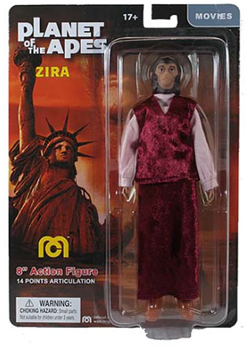 Planet of the Apes Zira 8" Mego Figure - Click Image to Close