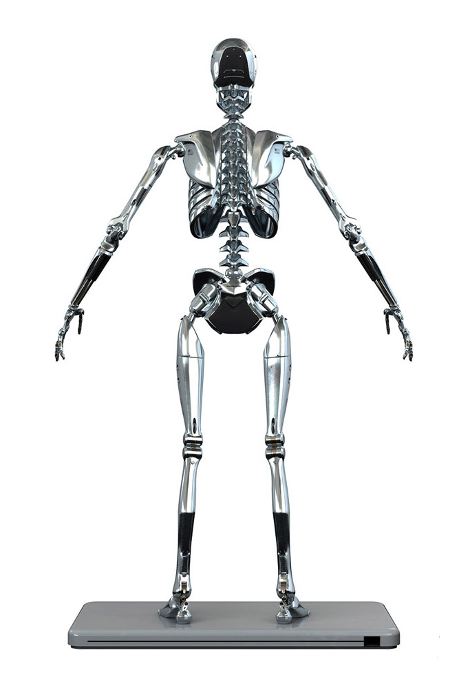 Mark I Stainless Steel Endoskeleton 1/6 Scale Figure by