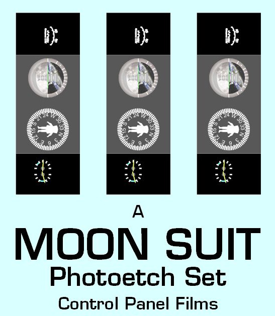 Moon Suit MK-1 Lunar Exploration Photoetch Detail Set for Monarch Model Kit - Click Image to Close