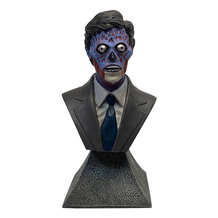 They Live Alien Mini Bust - Click Image to Close