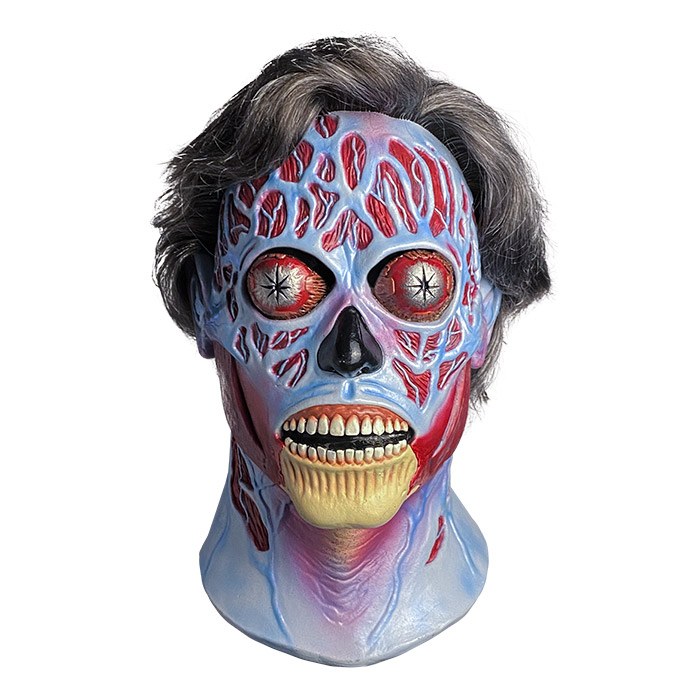 They Live Newsstand Alien Mask (Salt and Pepper Hair) - Click Image to Close