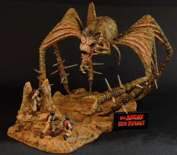 Angry Red Planet Batrat DELUXE Diorama Model Kit - Click Image to Close