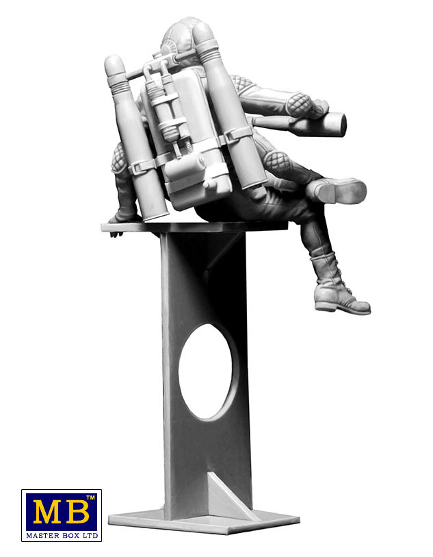 At the Edge of the Universe: Keep Moving 1/24 Scale Model Kit (2 Figures & Counter) - Click Image to Close
