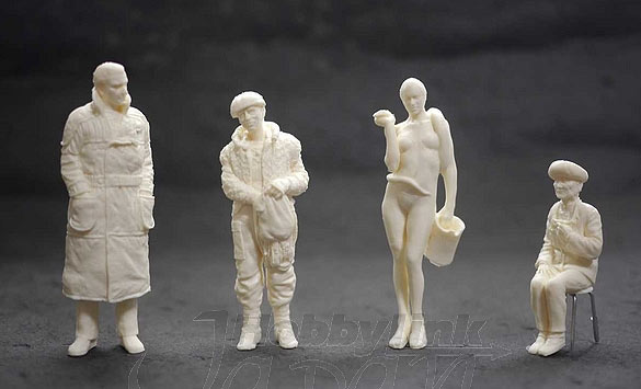 Blade Runner LA 2019 1/18 Scale Figure Set #2 Model Kit - Click Image to Close