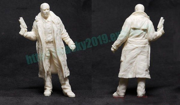 Blade Runner LA 2019 1/22 Scale Officer Dekkard Model Kit - Click Image to Close