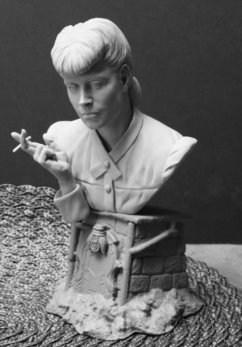 Blade Runner Rachael 1/4 Scale Bust by Jeff Yagher - Click Image to Close