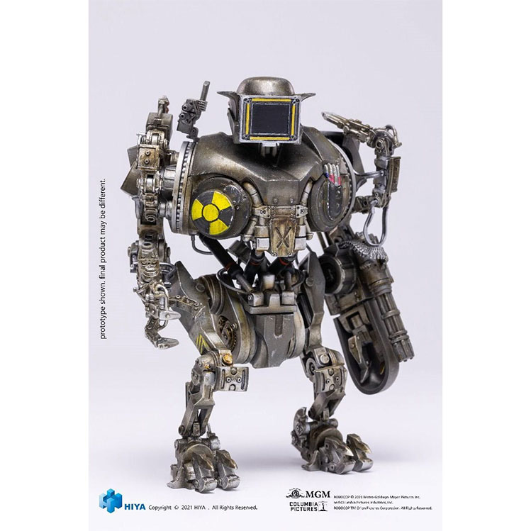 RoboCop 2 Battle Damaged RoboCain 1:18 Scale Action Figure - Previews Exclusive - Click Image to Close