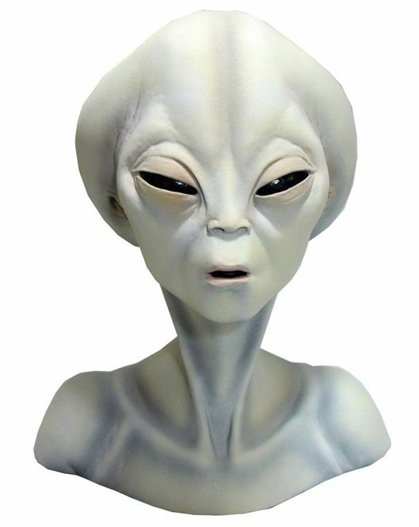 Roswell Alien Bust - Click Image to Close