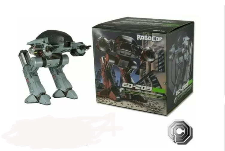 Robocop ED-209 Deluxe Boxed Action Figure With Sound - Click Image to Close
