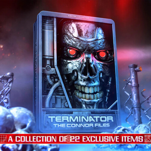 Terminator Metal Collector Box The Connor Files Collector's Kit - Click Image to Close