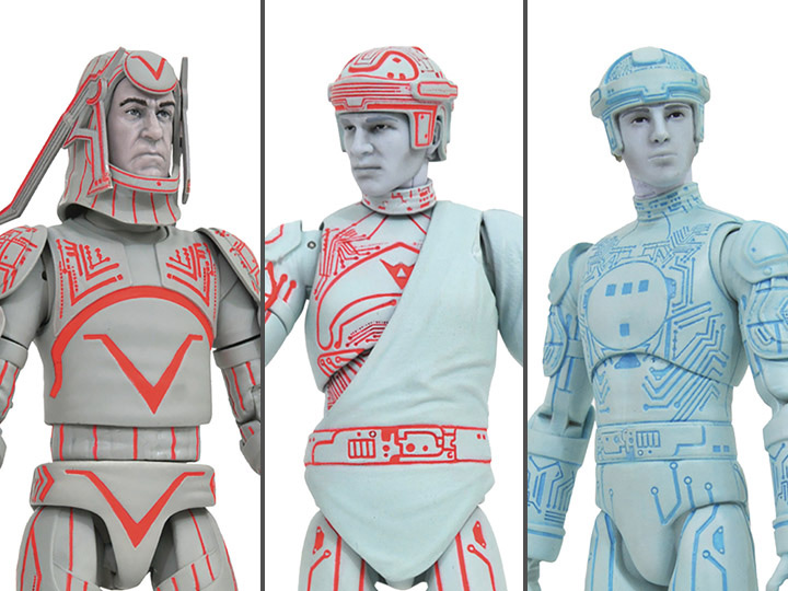 Tron 1982 Select Series 1 Action Figure Set - Click Image to Close