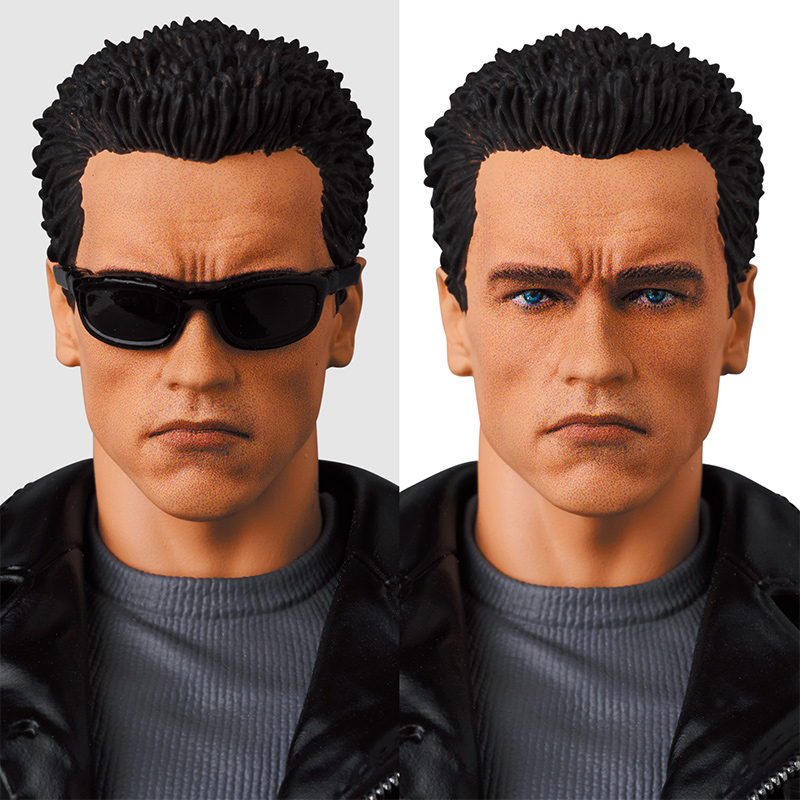 Terminator 2 T-800 MAFEX Figure by Medicom Arnold Schwarzenegger - Click Image to Close