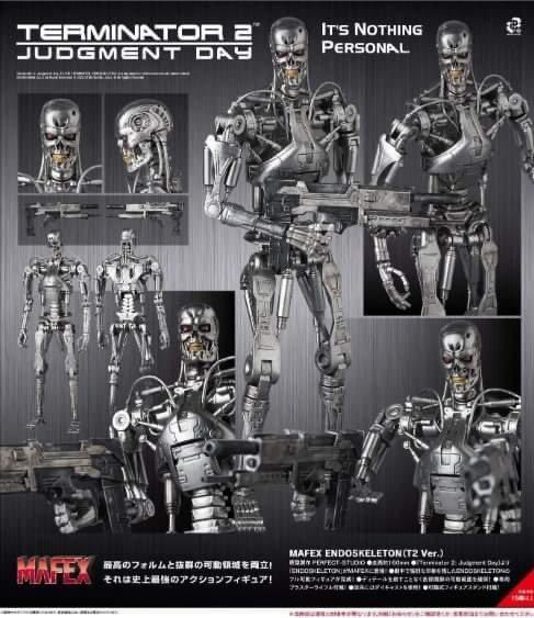 Terminator 2 Mafex Endoskeleton (T2 Ver) by Medicom - Click Image to Close