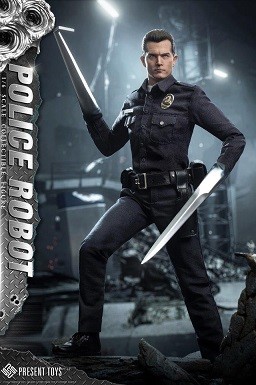 Police Robot 1/6 Scale Figure Present Toys - Click Image to Close
