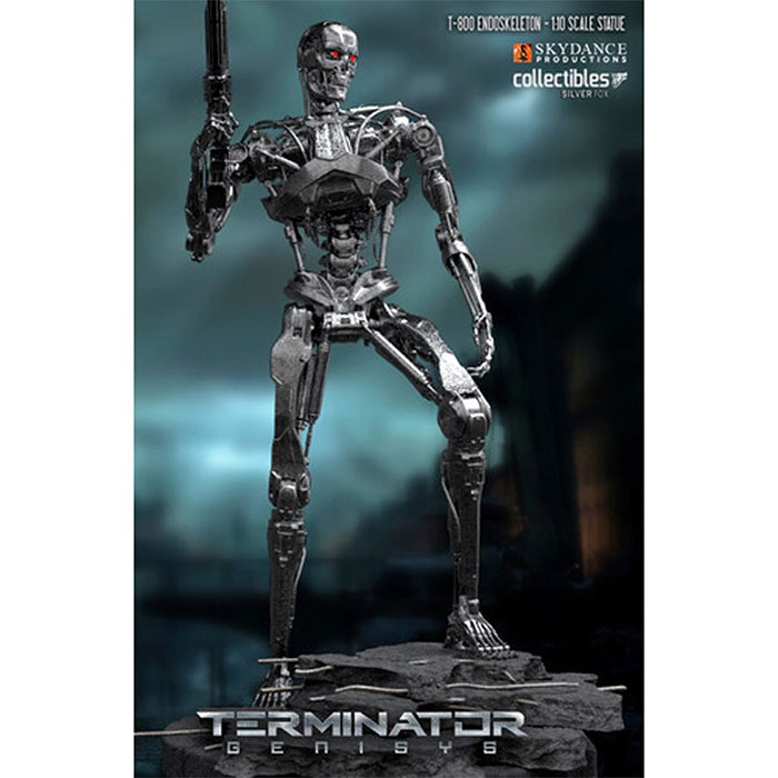 Terminator: Genesis T800 Terminator 1/10 Scale Statue - Click Image to Close