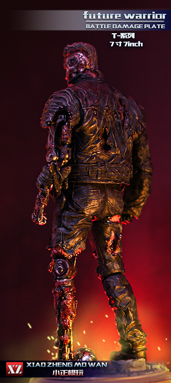 Future Warrior Heavy Combat 7" Figure Damage Edition - Click Image to Close