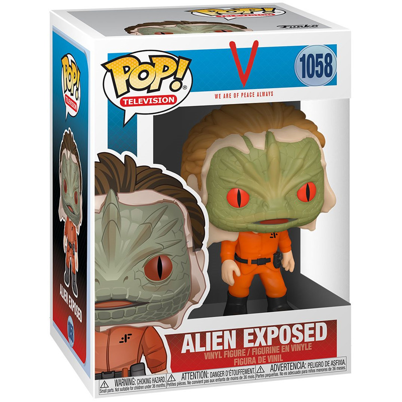 V TV Series Alien Exposed Pop! Vinyl Figure - Click Image to Close