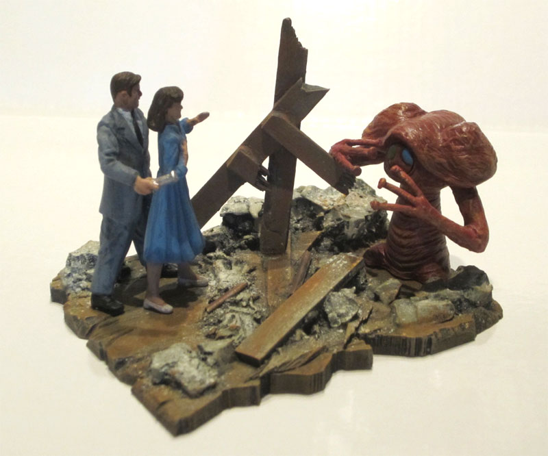 War Of The Worlds Mini Diorama Model Kit by Joe Laudati - Click Image to Close