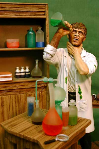 Laboratory Accessories Clear 1/6 Scale Accurizing Set for Dr. Jekyll or Bride - Click Image to Close