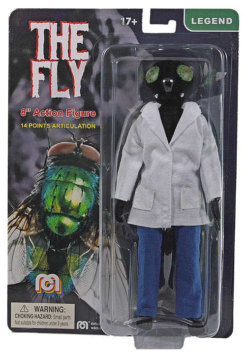 Fly, The 1958 8 Inch Mego Action Figure Flocked Version - Click Image to Close
