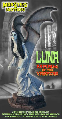 Mark Of The Vampire Luna Vampire With Wings Model Kit - Click Image to Close