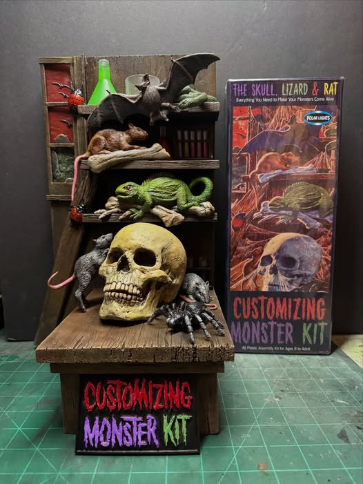 Customizing Monster Model Kit Bama Tribute #15 by Jeff Yagher - Click Image to Close