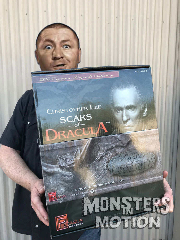 Scars Of Dracula Christopher Lee 1/6 Scale Resin Model Kit LIMITED EDITION - Click Image to Close