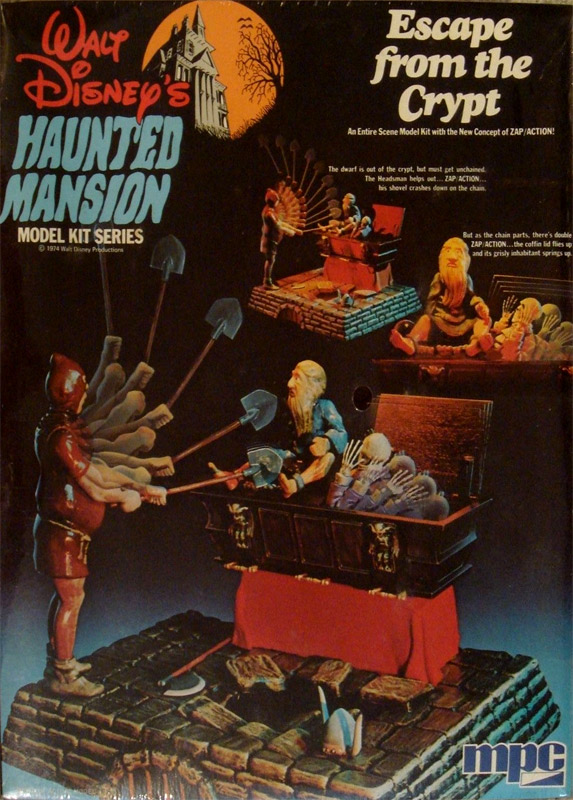 Haunted Manor Escape From The Dungeon MPC Re-Issue Model Kit by Polar Lights - Click Image to Close