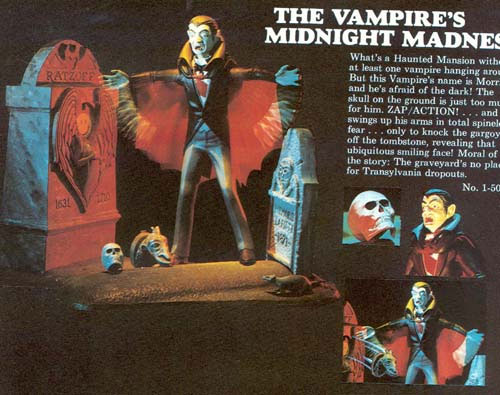 Haunted Manor: Flight of the Vampire Model Kit - Click Image to Close