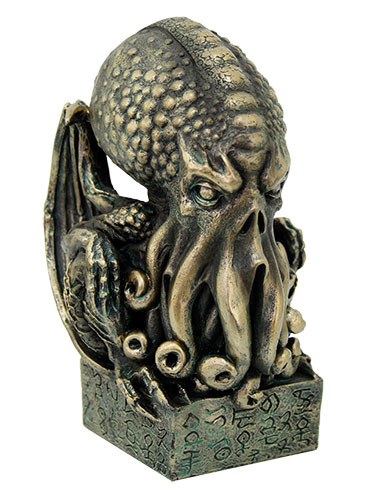 Cthulhu H.P. Lovecraft 6" Statue - Click Image to Close