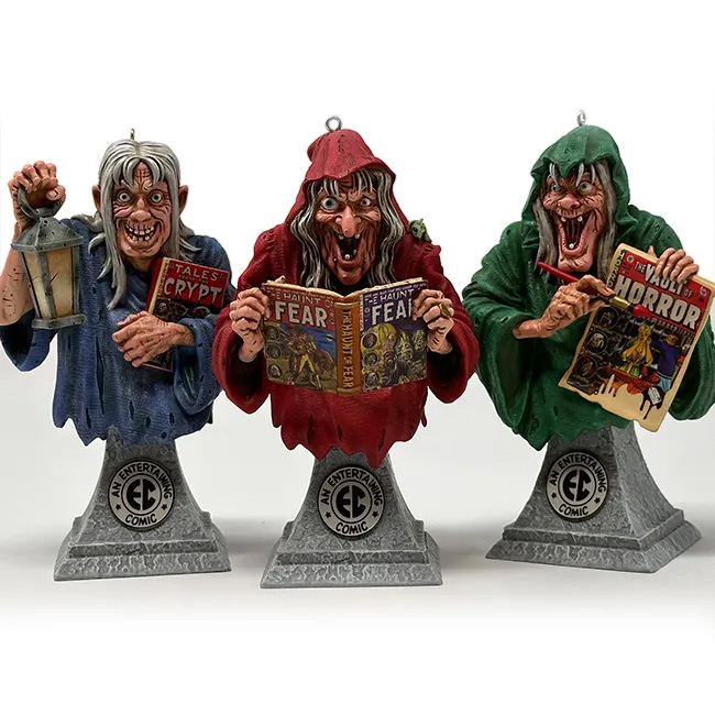 Tales from the Crypt Ornament Set of 3 - Click Image to Close