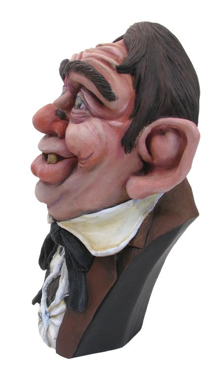 Cousin Eerie 1/3 Bust Model Hobby Kit - Click Image to Close