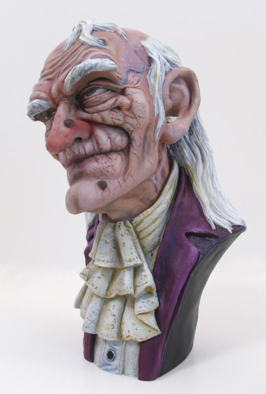 Uncle Creepy 1/3 Bust Model Hobby Kit - Click Image to Close