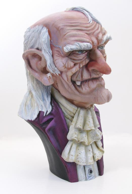Uncle Creepy 1/3 Bust Model Hobby Kit - Click Image to Close