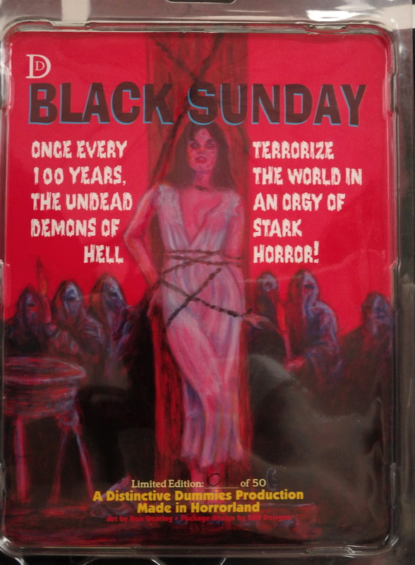 Black Sunday Barbara Steel 8" Retro Style Figure - Click Image to Close