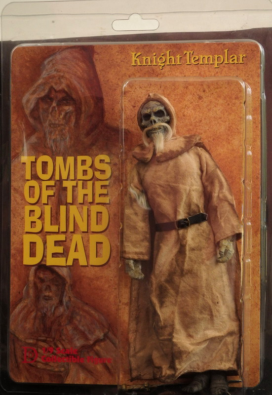 Tombs of the Blind Dead Templar Knight 8" Retro Figure OOP - Click Image to Close