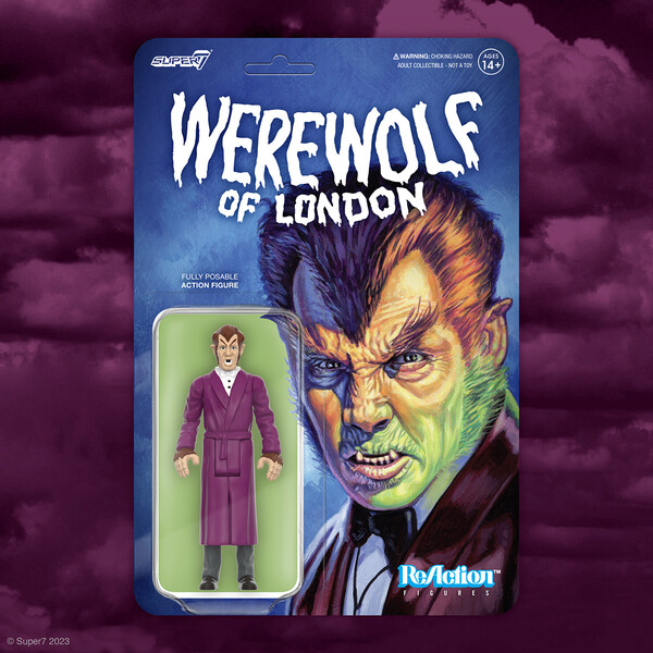 Werewolf of London 3.75" ReAction Action Figure Universal Monsters Wave 3 - Click Image to Close
